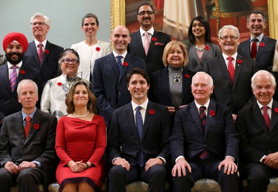 O Canada…..What a cabinet: