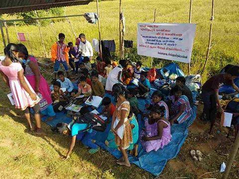 “உயிரை மாய்த்தேனும் சொந்த நிலங்களை மீட்பதற்கான வழியை மேற்கொள்வோம்”